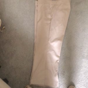 Express tan dressy capris